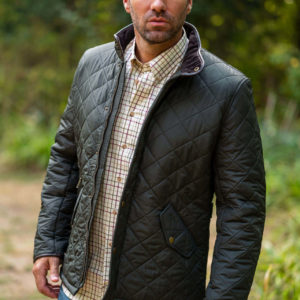 Barbour Homme Powell quilt