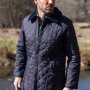 Liddesdale Quilt Navy- Barbour Paris