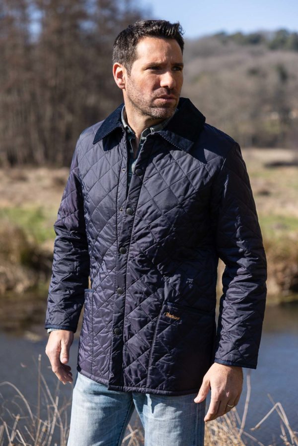 Liddesdale Quilt Navy- Barbour Paris