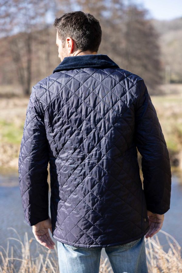 Liddesdale Quilt Navy- Barbour Paris