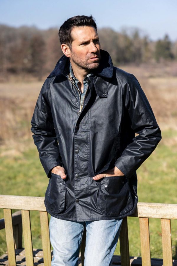 Beaufort Wax Navy- Barbour Paris