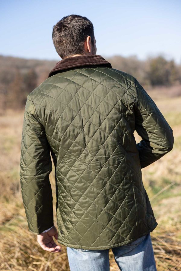 Liddesdale Quilt Olive- Barbour Paris