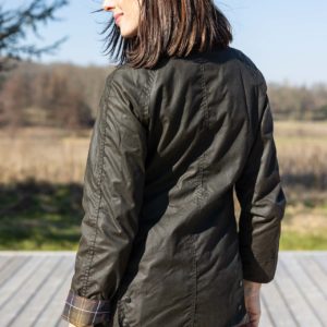 Beadnell Wax Olive- Barbour Paris