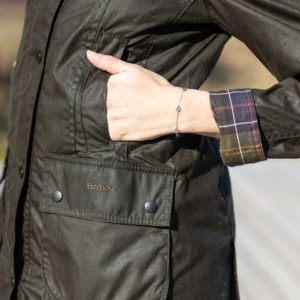 Beadnell Wax Olive- Barbour Paris
