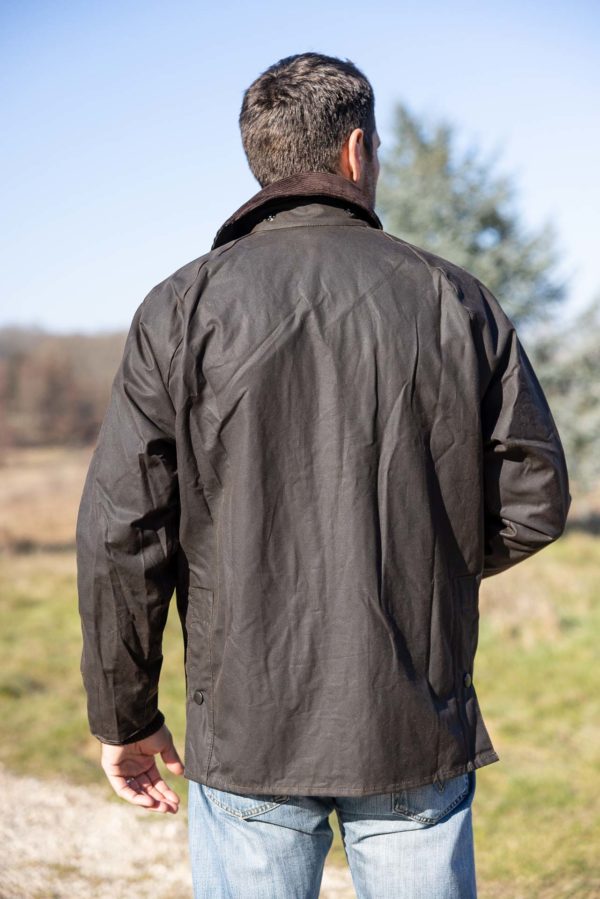 Bedale Wax Olive- Barbour Paris