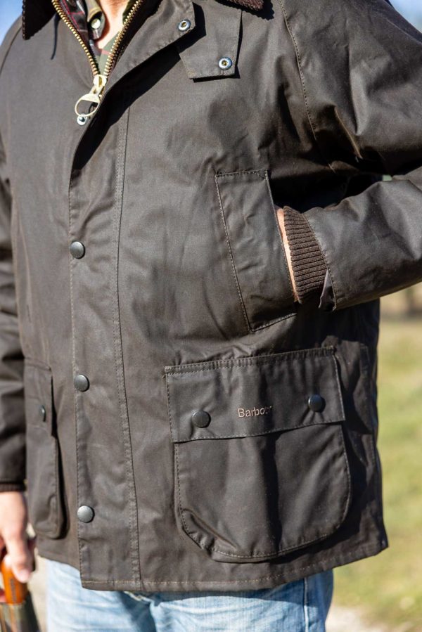 Bedale Wax Olive- Barbour Paris