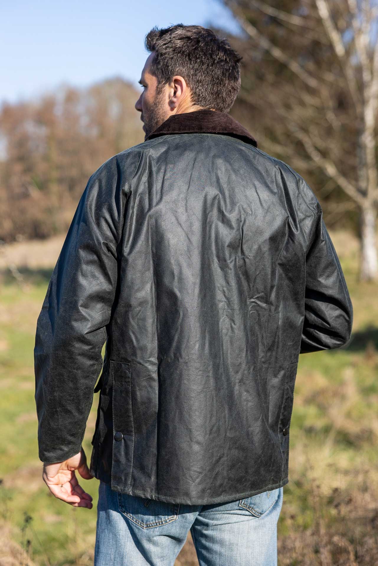 Barbour bedale sage clearance