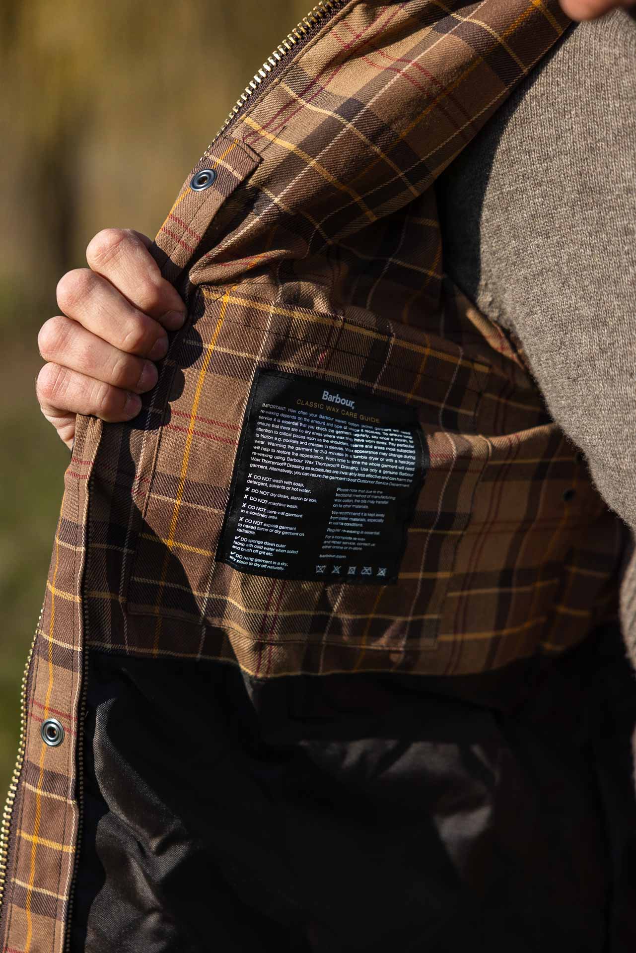 Bedale Wax Rustic Veste ciree classique Barbour Paris