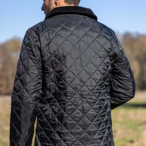 Liddesdale Quilt Black- Barbour Paris