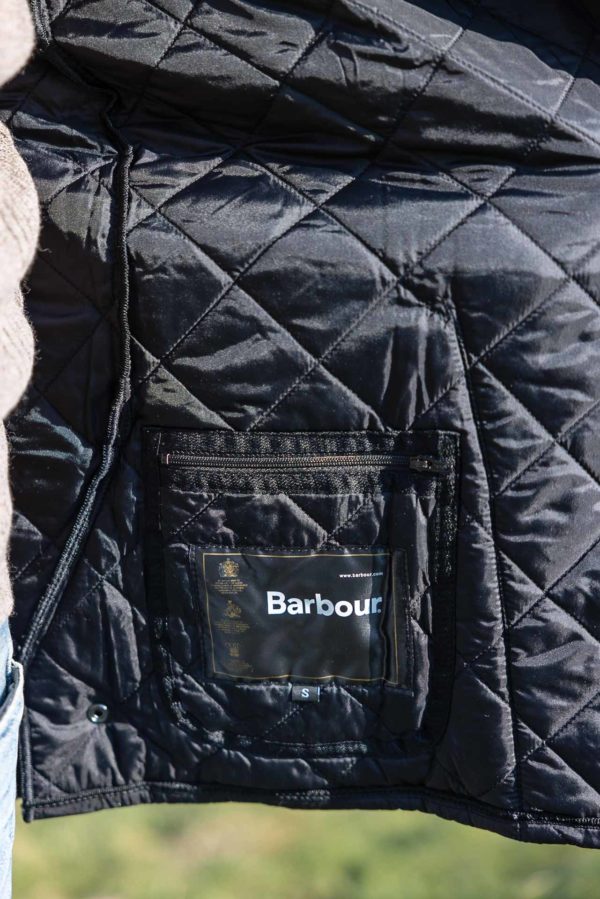 Liddesdale Quilt Black- Barbour Paris