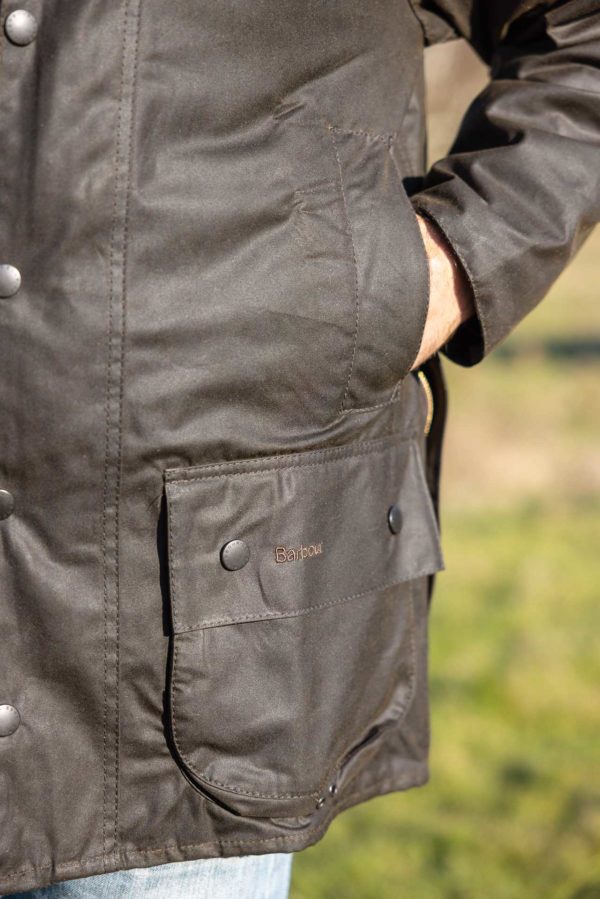 Beaufort Wax Olive- Barbour Paris