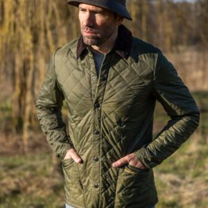 Liddesdale Heritage Quilt Olive- Barbour Paris