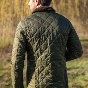 Liddesdale Heritage Quilt Olive- Barbour Paris