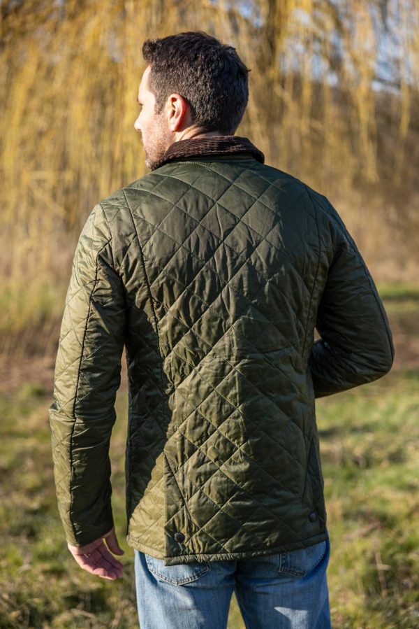 Liddesdale Heritage Quilt Olive- Barbour Paris