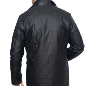Hereford Wax Navy- Barbour Paris