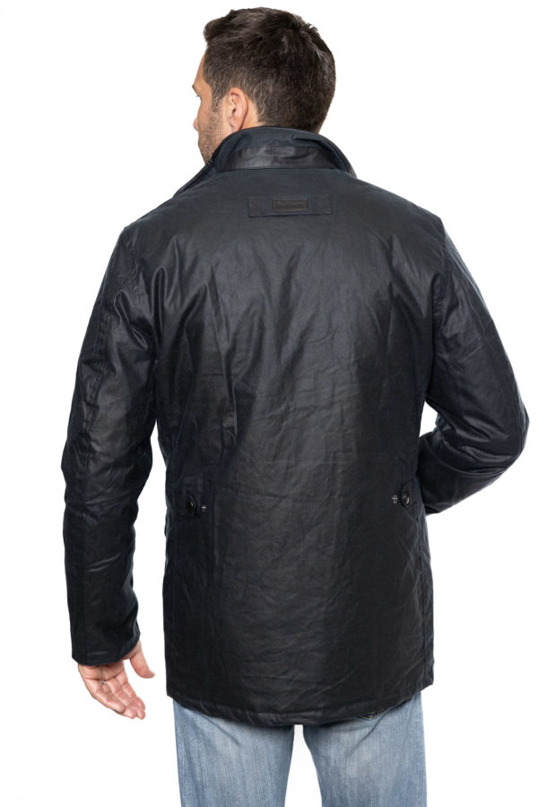 Hereford Wax Navy- Barbour Paris