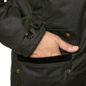 Wax Mac Olive- Barbour Paris