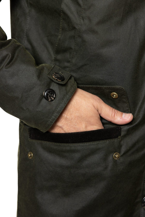 Wax Mac Olive- Barbour Paris