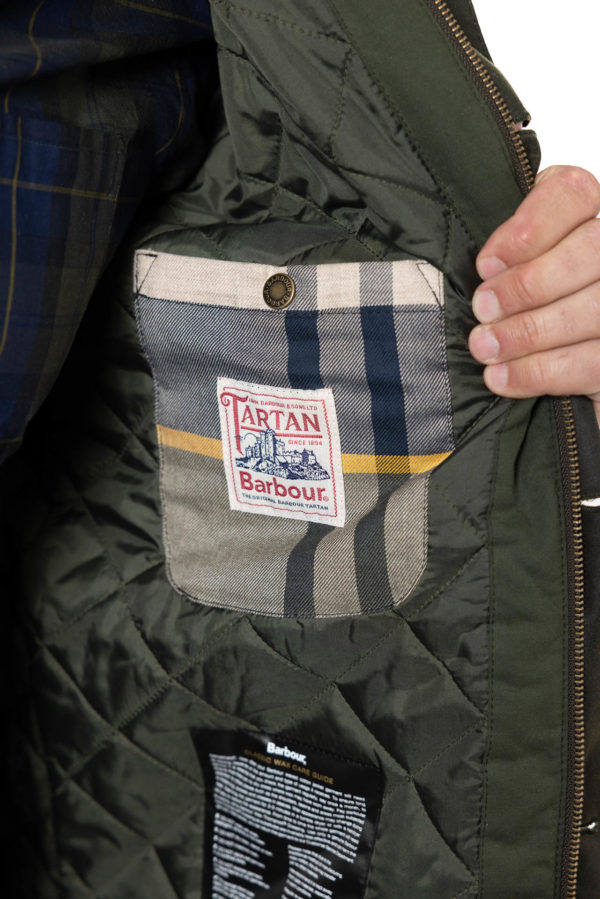 Wax Mac Olive- Barbour Paris
