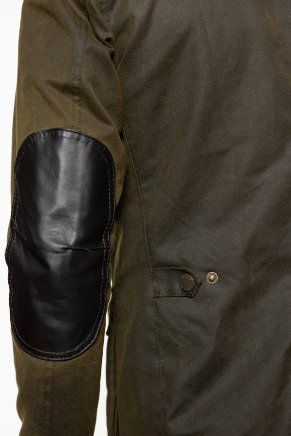 Ogston Wax Olive- Barbour Paris