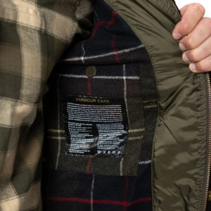 Ogston Wax Olive- Barbour Paris