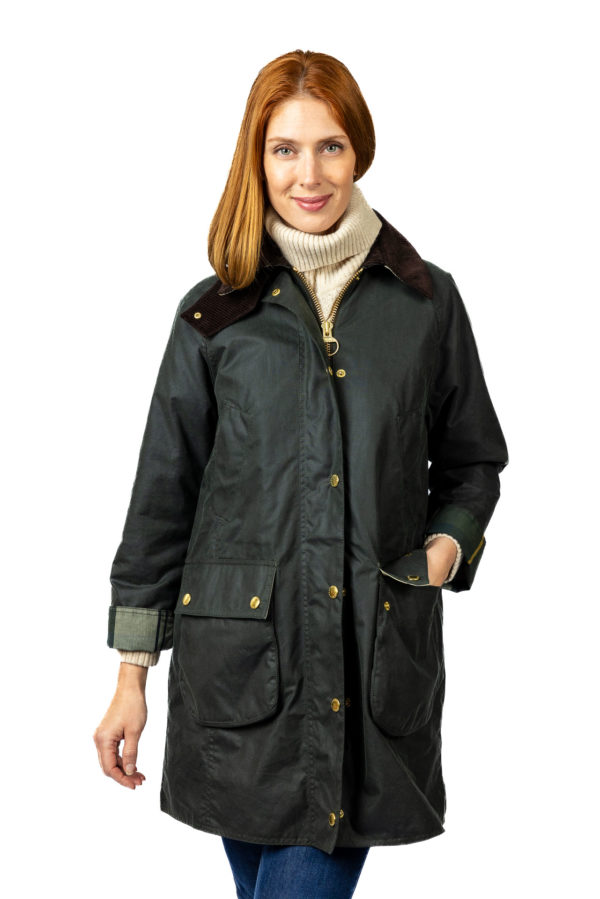 Veste Long Beadnell Wax- Barbour Paris