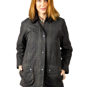 Tartan Ashby Wax Jacket- Barbour Paris