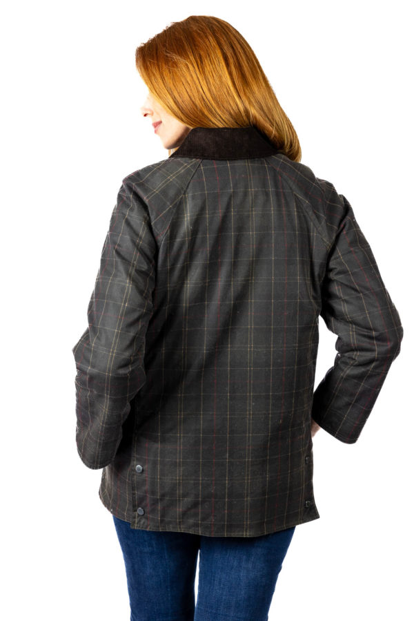 Tartan Ashby Wax Jacket- Barbour Paris