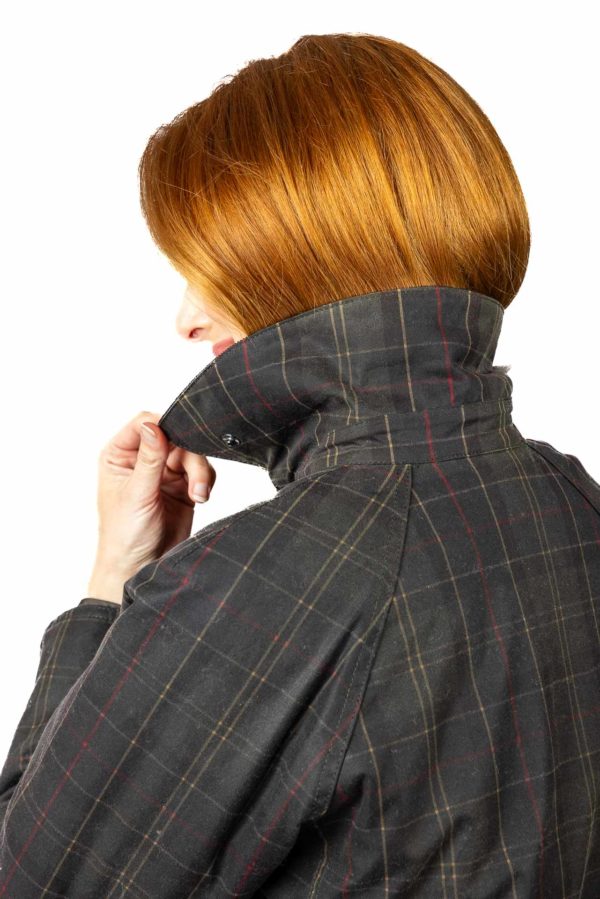 Tartan Ashby Wax Jacket- Barbour Paris