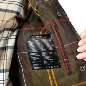 Tartan Ashby Wax Jacket- Barbour Paris