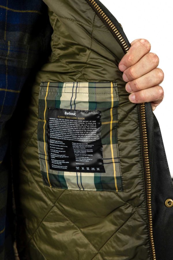 Surveste Reelin Wax Jacket- Barbour Paris