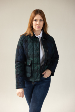 Loudon Tartan Quilted Jacket