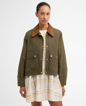 Medland Showerproof Jacket Ivy Green Ancient