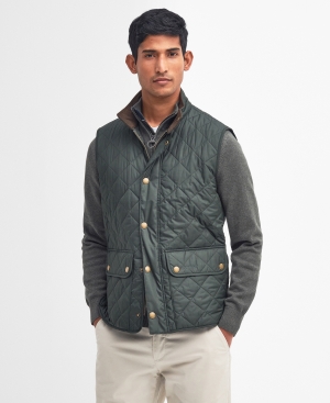New Lowerdale Quilted Gilet Sage