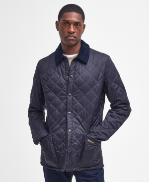Heritage Liddesdale Quilted Jacket Navy