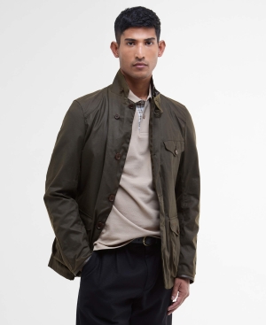 Beacon Sports Wax Jacket Olive