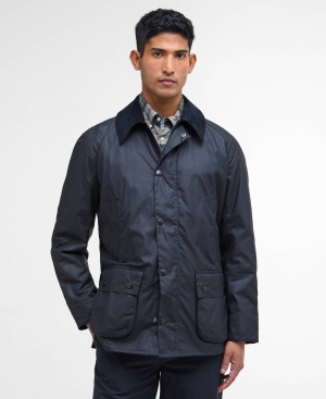 Ashby Wax Jacket Navy