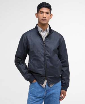 Lightweight Royston Wax Jacket Royal Navy