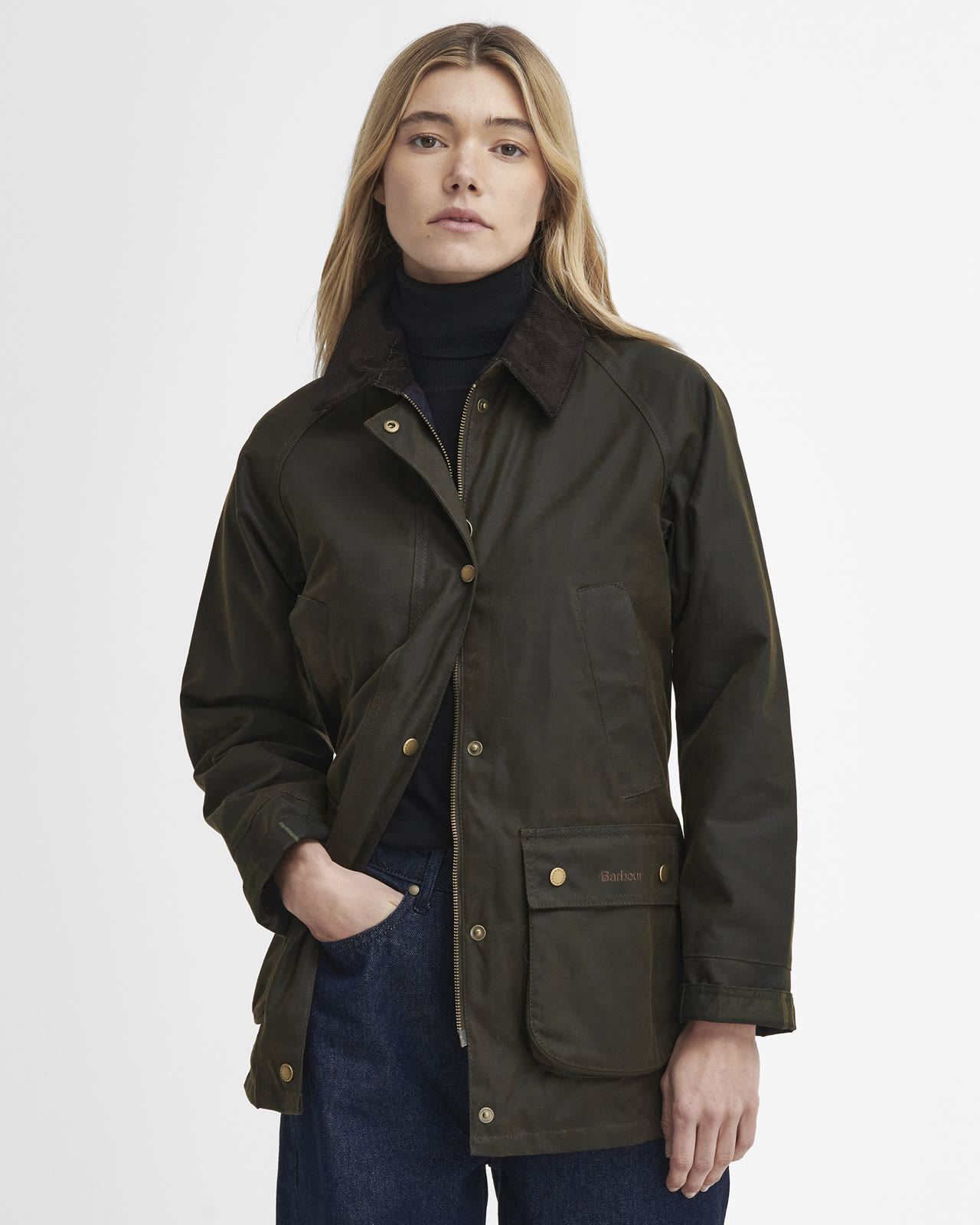 acorn-wax-jacket-olive-femme-LWX0752OL51_01front_light Acorn Wax Jacket Olive