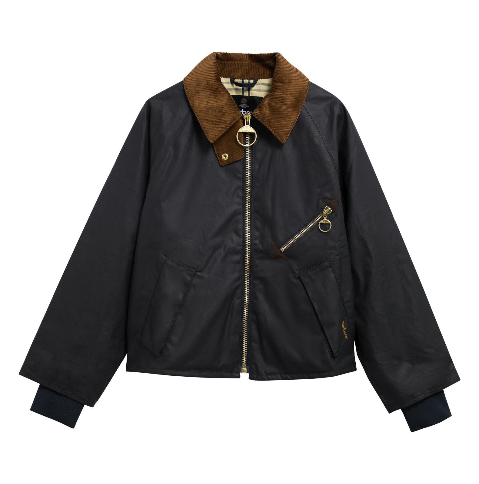 arlene-wax-jacket-fern-ancient-tartan-femme-LWX1482NY92_1_light Arlene Wax Jacket Navy/Ancient