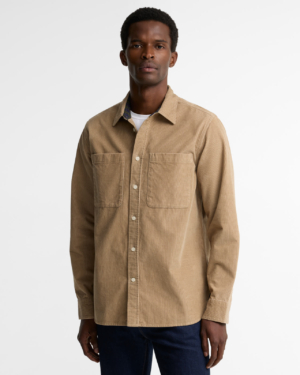 Authentic Cord Shirt Washed Stone