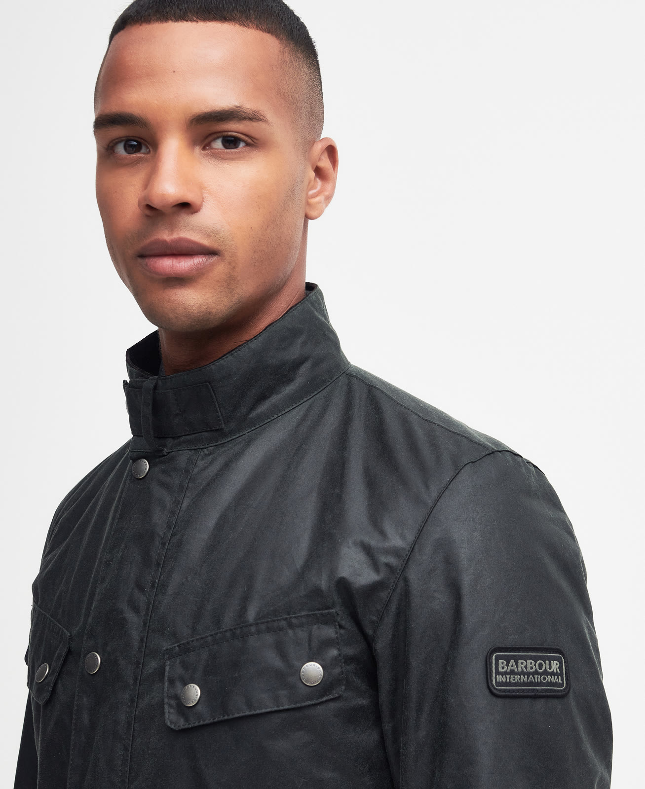 b-intl-duke-wax-jacket-sage-homme-MWX0337SG91_05detaila_light B.Intl Duke Wax Jacket Sage