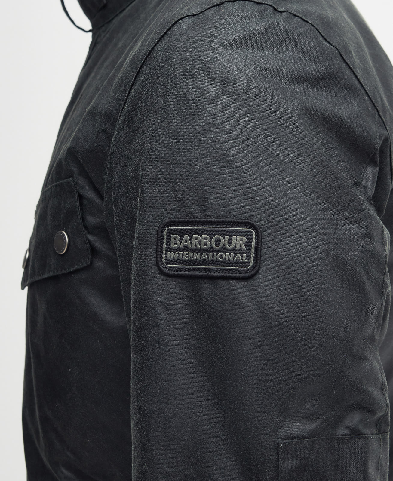 b-intl-duke-wax-jacket-sage-homme-MWX0337SG91_05detailc_light B.Intl Duke Wax Jacket Sage