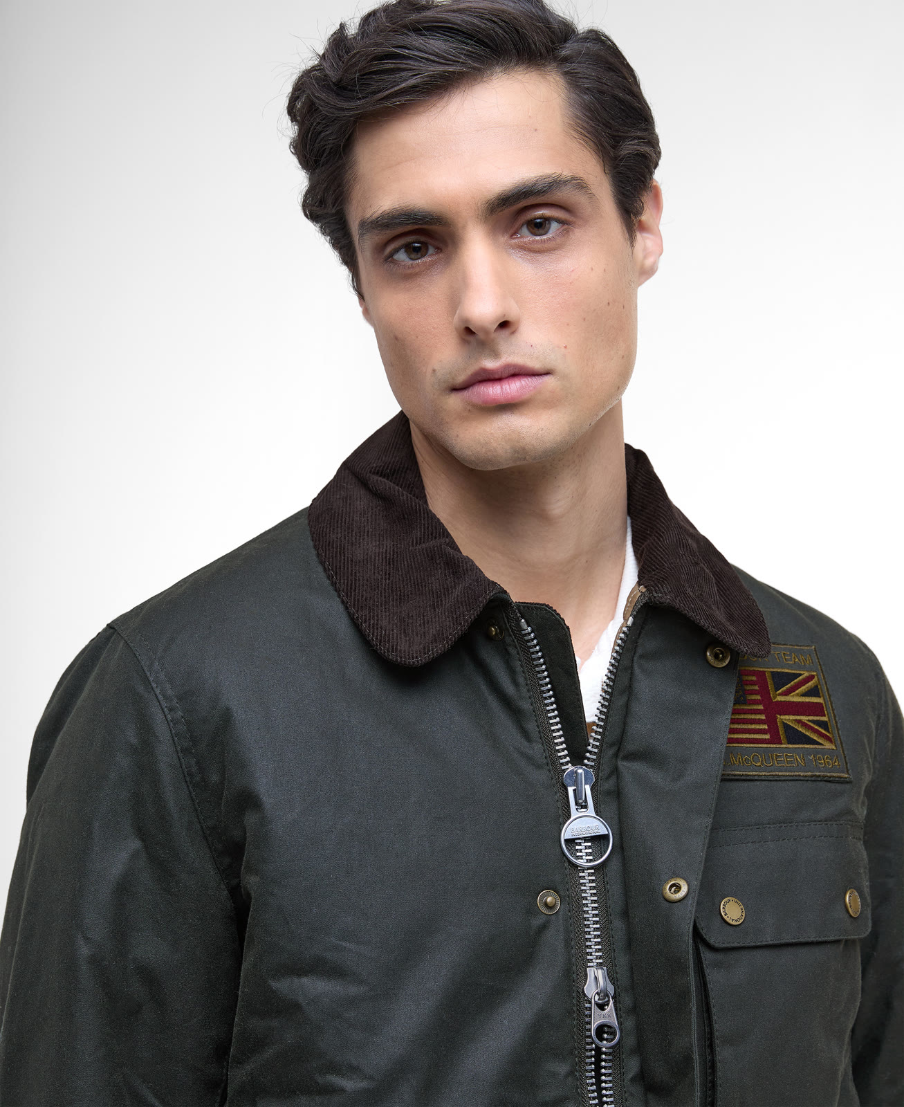 b-intl-workers-wax-jacket-sage-homme-MWX1853SG91_05detaila_light B.Intl Workers Wax Jacket Sage