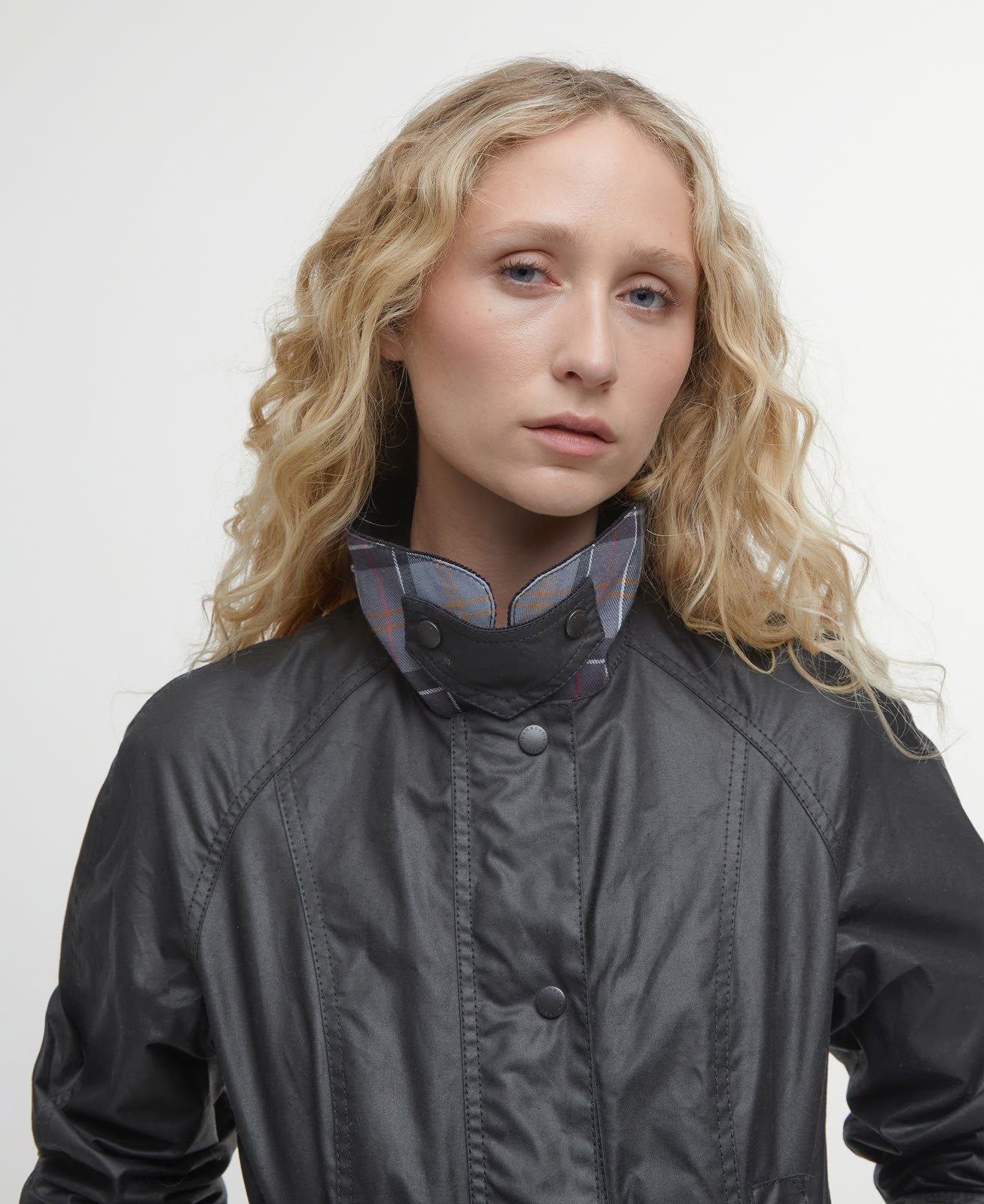 beadnell-wax-jacket-navy-femme-LWX0667BK11_05detaila_light Beadnell Wax Jacket Black