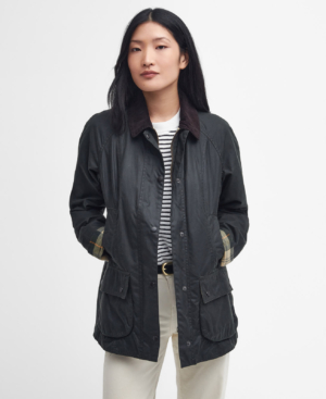 Beadnell Wax Jacket Sage