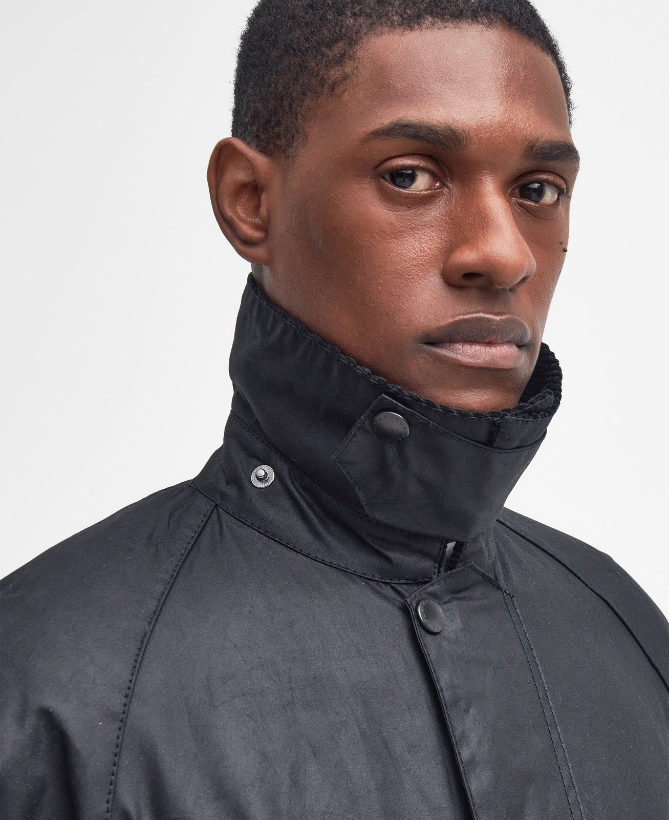 beaufort-wax-jacket-sage-homme-MWX0017BK91_05detailb_light Beaufort Wax Jacket Black
