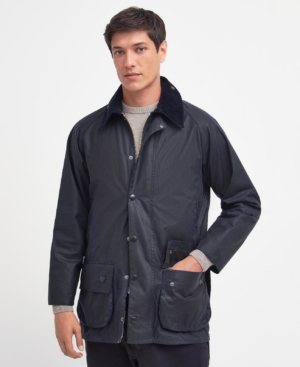 Beaufort Wax Jacket Navy