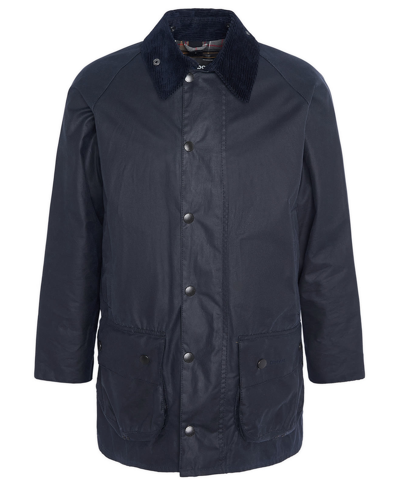 beaufort-wax-jacket-sage-homme-MWX0017NY91_02flat_light Beaufort Wax Jacket Navy