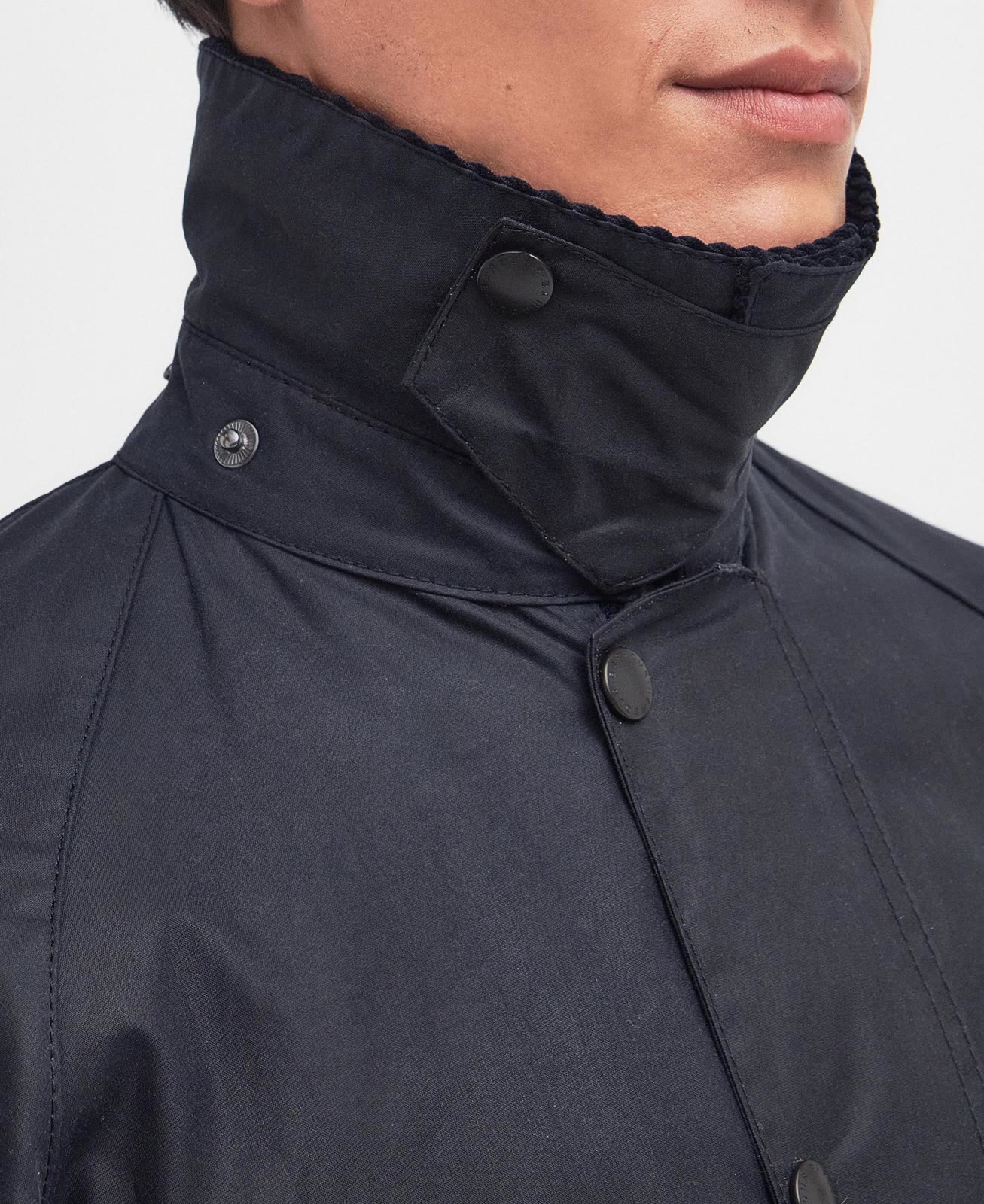 beaufort-wax-jacket-sage-homme-MWX0017NY91_05detailb_light Beaufort Wax Jacket Navy